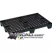 Foto articolo dell\'articolo  EXPORT-PALLET® 800x1200  in Plastica Inseribile Grigliato Leggero,  Peso Tara. 5 Kg.
