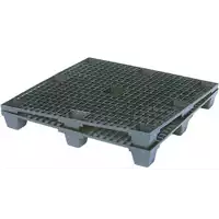 Foto articolo dell\'articolo Bancale in plastica 1000x1200 mm, innestabile, maglia esagonale, per logistica ed export,