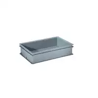 Foto articolo dell\'articolo Contenitore 400x600x140 mm, plastica atossica, 25L, interno 360x565x130 mm, tara 1,2 kg.
