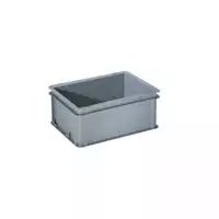 Foto articolo dell\'articolo Contenitore Robusto 400x300xh170mm. in Plastica Atossica Capacità Litri 17. Peso Tara Kg. 0,800