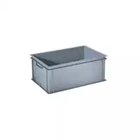 Foto articolo dell\'articolo Contenitore Robusto 400x600xh.240mm. in Plastica Atossica capacità Litri 45. Peso Tara Kg. 2