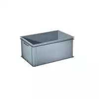 Foto articolo dell\'articolo Contenitore Robusto 400x600xh.270 mm. in Plastica Atossica capacità Litri 50. Peso Tara Kg. 2,230