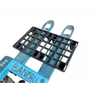 Foto articolo dell\'articolo Export Plastic Pallet 800x500 mm. con 8 Piedi miniPALLET inforcabile Transpallet 2 Vie. Peso Tara 2 Kg 