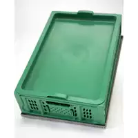Foto articolo dell\'articolo Vassoio in plastia per casse Agri e HO.RE.CA misura 60 x 40 x 3,5  cm. Inseribile. Peso Tara 0,700 Gr.  