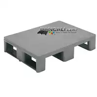 Foto articolo dell\'articolo miniPALLET 60x80 B.R.C. a piano chiuso molto igienico con 3 Traversine
. PesoTara 9 Kg.