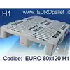 Bancali di plastica misura Europallets 